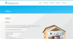 Desktop Screenshot of hotandcold.ro