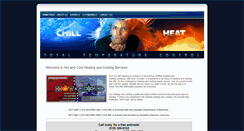 Desktop Screenshot of hotandcold.ca